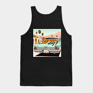 Funny Summer Tiger lover  Motel 2024 Tank Top